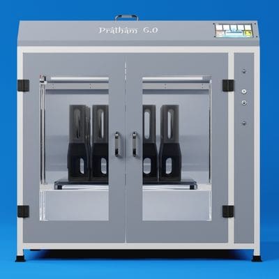 pratham 6.0 industrial 3d printer machine for making samples