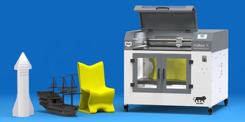 Pratham x best 3d printer machine with 3d printed samples