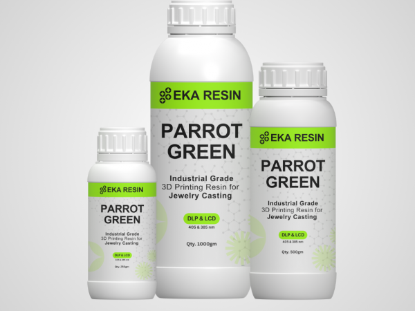 EKA Resin Parrot Green
