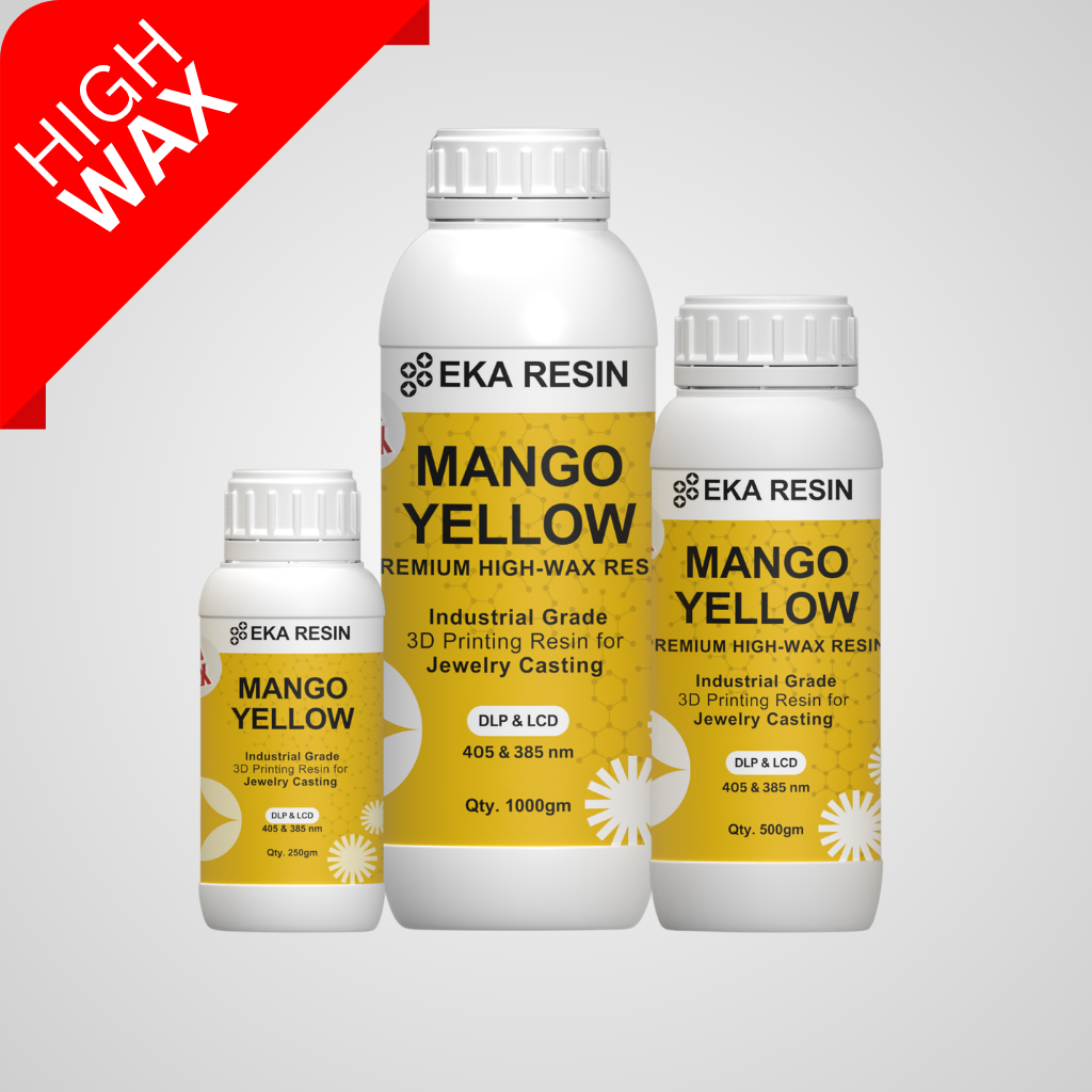 EKA Mango Yellow High Wax Castable Resin