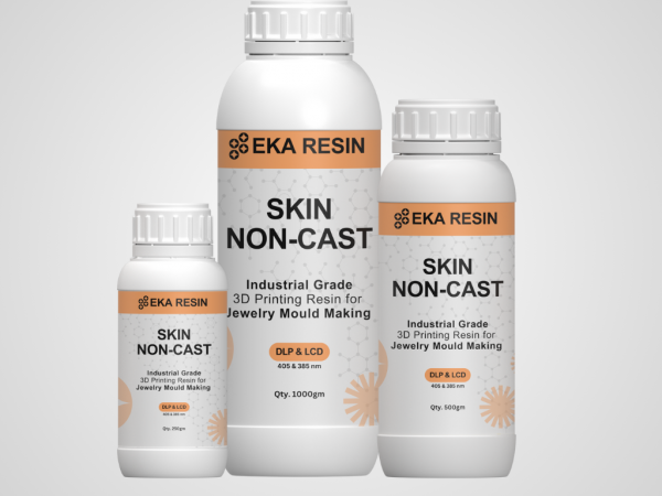 EKA Skin – Non-Castable Resin for Jewelry 3D Printing & Mold Making