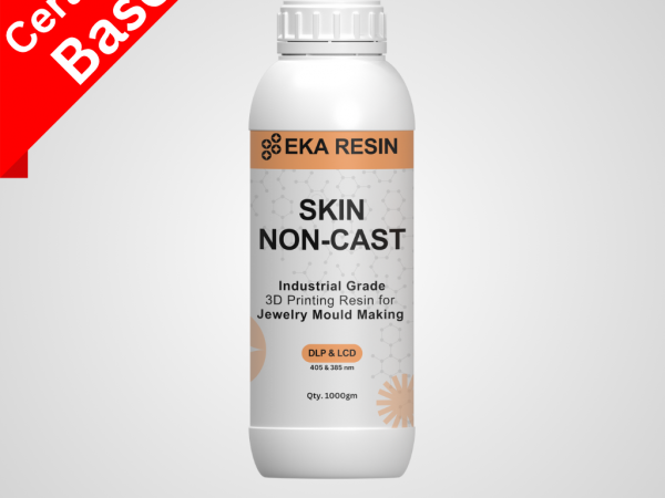 EKA Skin – Non-Castable Resin for Jewelry 3D Printing & Mold Making HIGH WAX 1kg