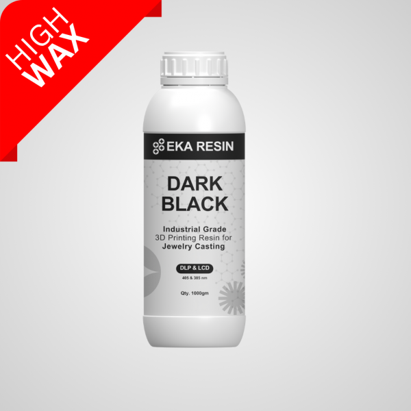 EKA DARK BLACK RESIN high wax