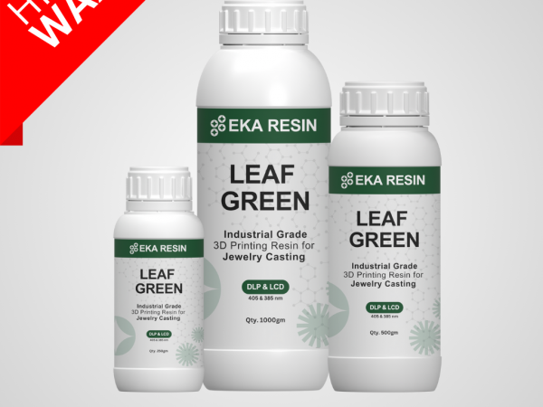 EKA Resin Leaf Green high wax