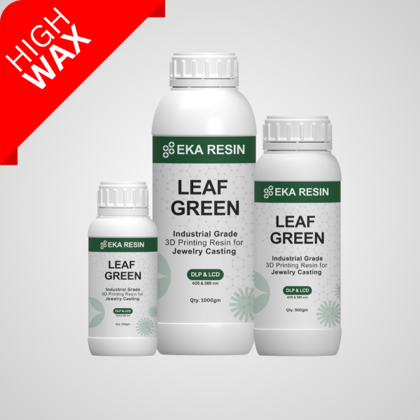 EKA Resin Leaf Green high wax