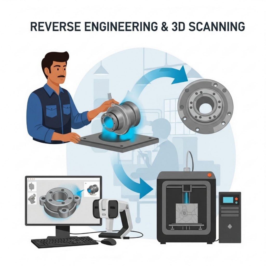 CAD model from 3D scan