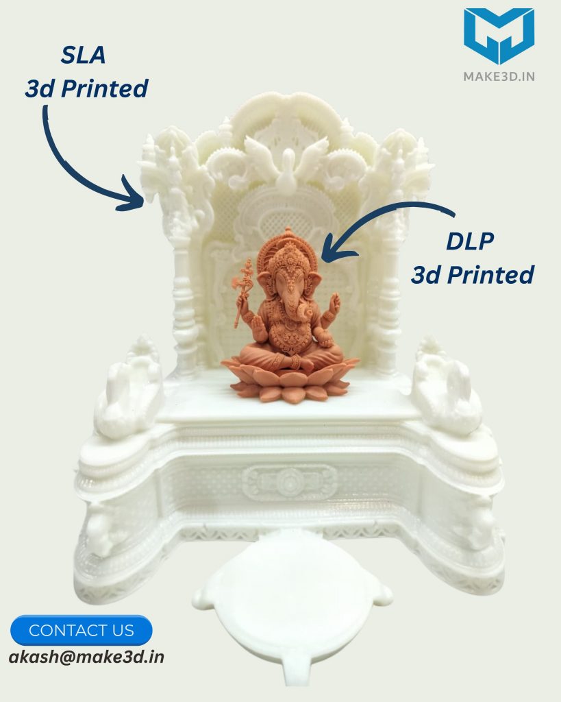 How We Combined SLA and DLP 3D Printing for a Flawless Masterpiece