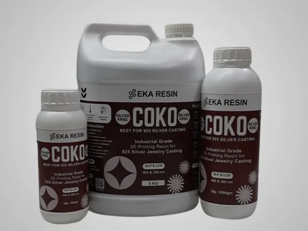 EKA COKO Direct Castable Resin 5 KG for 925 Silver Jewelry