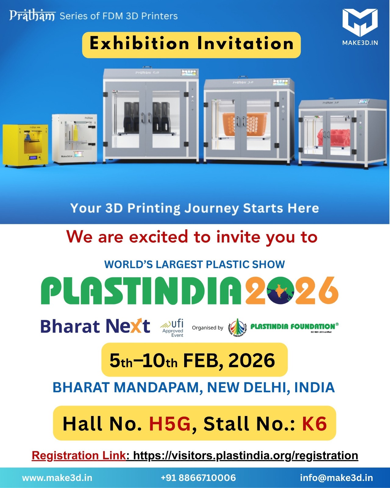 Make3D Plastindia 2026