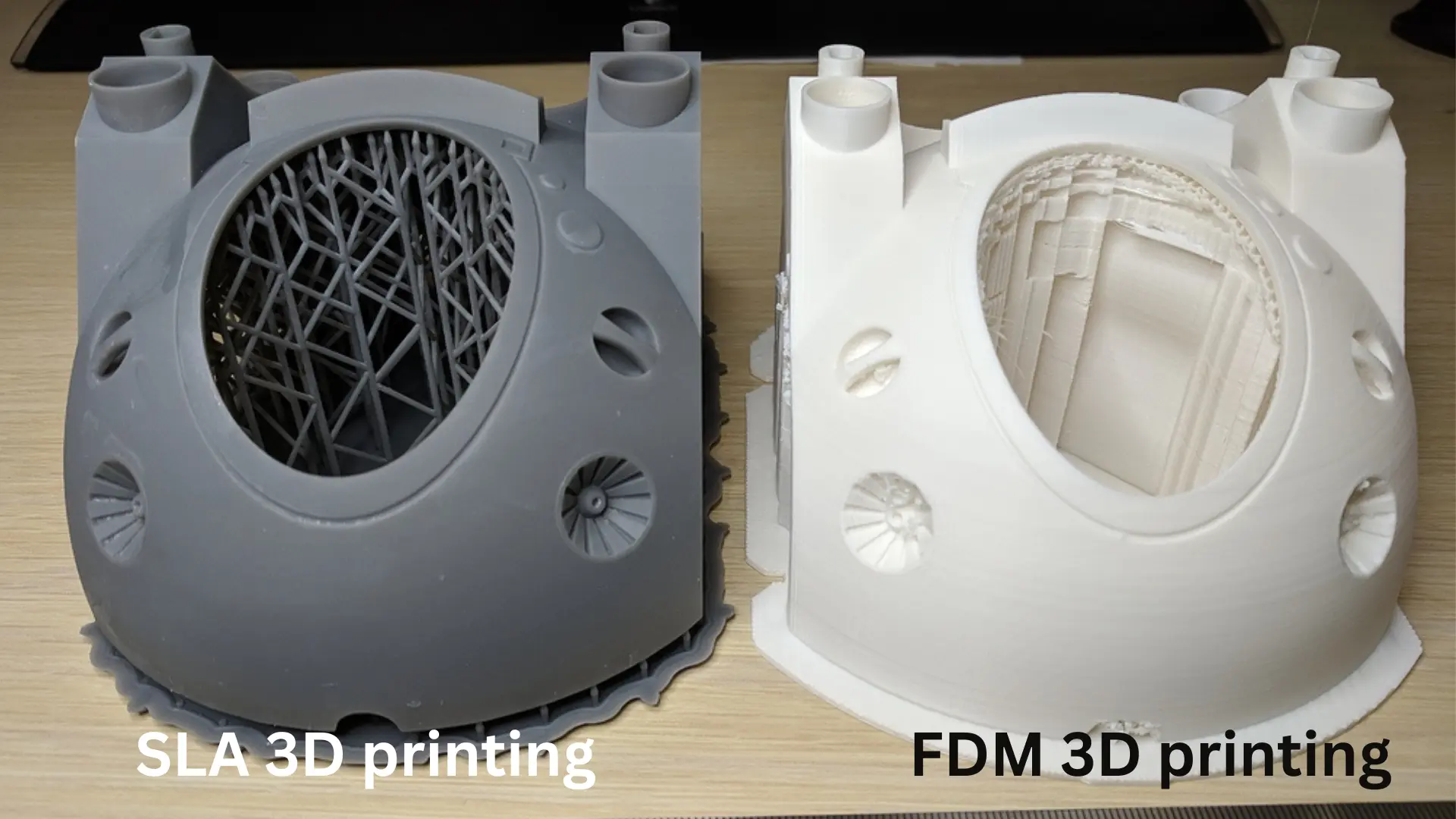 FDM vs SLA 3D printing