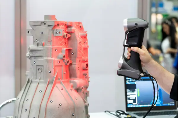Reverse engineering using 3D scanning