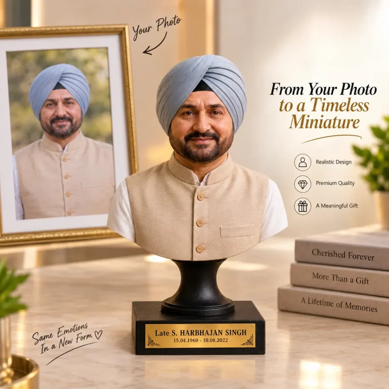 Solo Half Body 3D Miniature