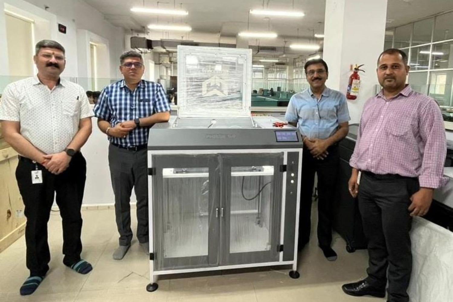 Pratham 6.0 3d printer in surat installed at Indian army